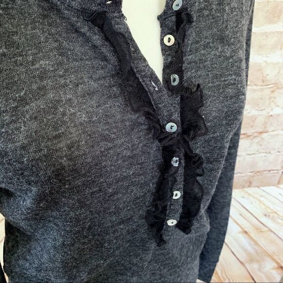 Dylan ruffle light knit sweater - Picture 4 of 4